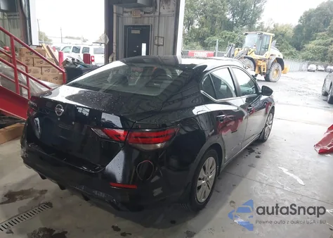 2020 Nissan Sentra S Xtronic Cvt z USA, uszkodzony, nr VIN 3N1AB8BV5LY263135